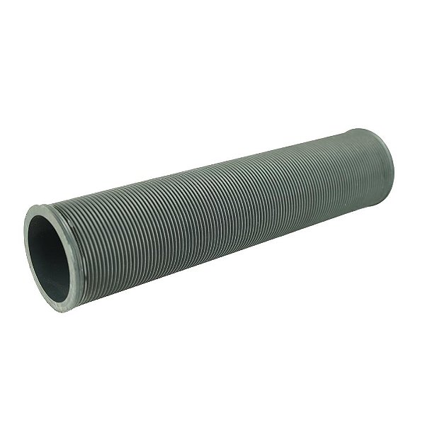SANKING BARRA ROSQUEADA UPVC CINZA 63MM 2" 25CM