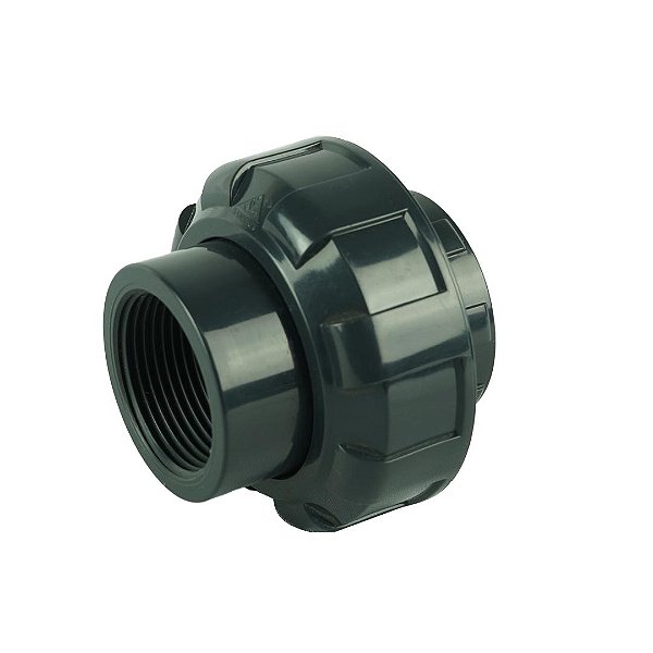 SANKING UNIAO ROSCA/SOLDAVEL 1" UPVC CINZA 32MM
