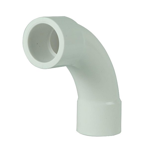 SANKING CURVA LONGA 90° SOLDAVEL 3/4" UPVC BRANCO 25MM