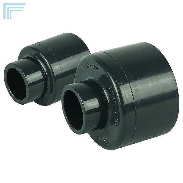 SANKING LUVA DE REDUCAO SOLDAVEL UPVC CINZA 63-50MM