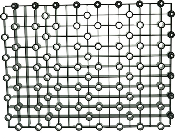 SANKING COLMEIA MUDAS E DIVISORIAS ABS PRETO 26,5 X 20CM