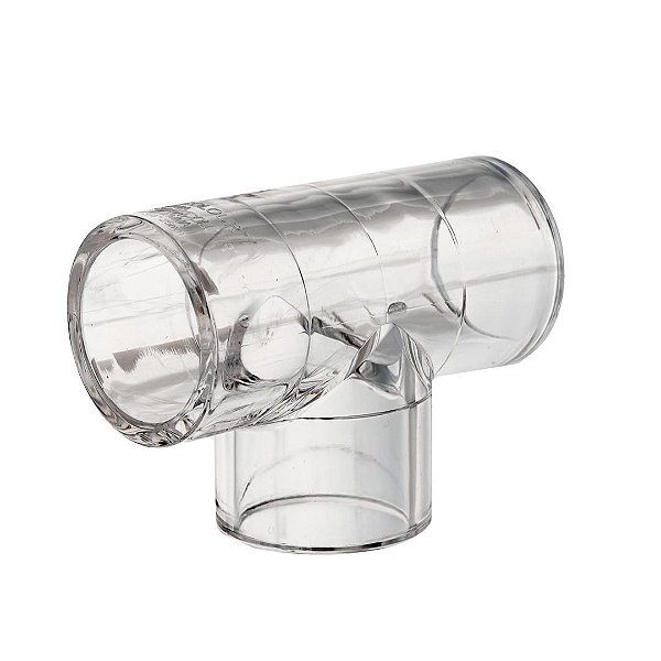 SANKING TEE SOLDAVEL 1/2" PMMA TRANSPARENTE 20MM