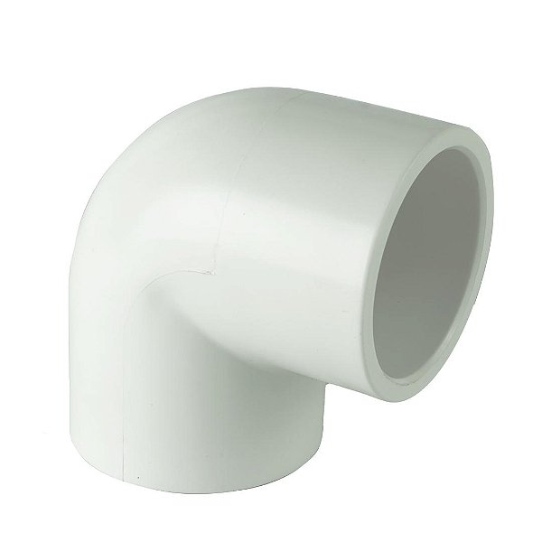 SANKING JOELHO COTOVELO 90° SOLDAVEL 1/2" UPVC BRANCO 20MM