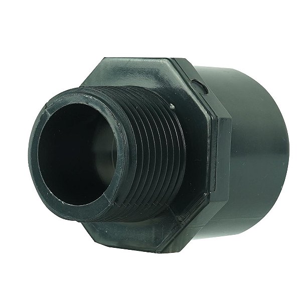 SANKING ADAPTADOR P/ROSCA MACHO SOLDAVEL 3/4" UPVC CINZA 25MM