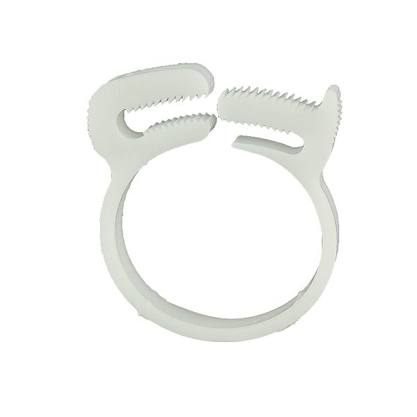 SANKING ABRACADEIRA JACARE NYLON BRANCO 32MM 1"