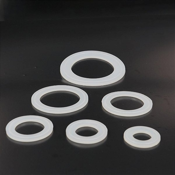 SANKING ANEL JUNTA DE VEDACAO DE SILICONE BRANCO 20MM 1/2"