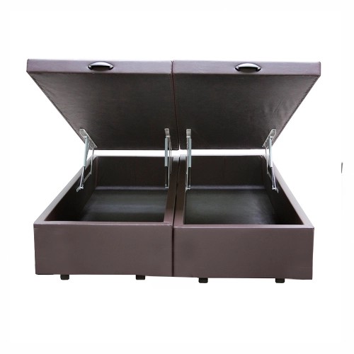Cama Box Baú King Size 1.93 x 2.03 com 25cm de profundidade, Blindado