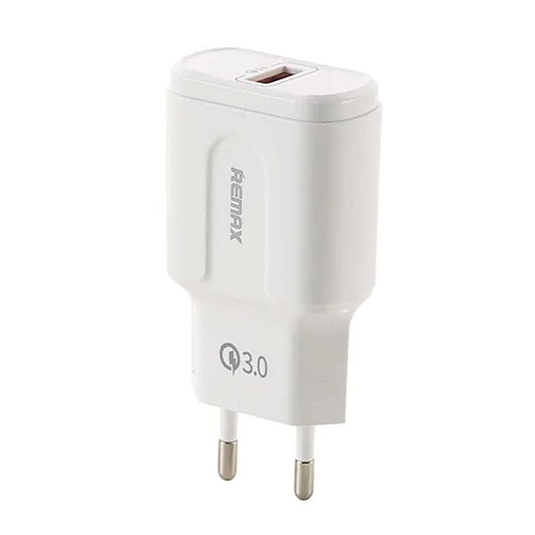 Carregador Usb Turbo Rápido Quick Charge 3.0 Qc3.0 Remax