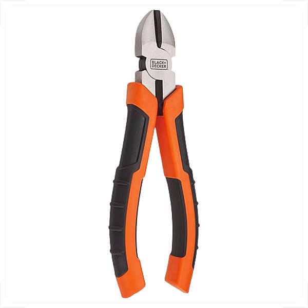 Ferramenta Manual Alicate De Corte Diagonal Black&Decker 7"