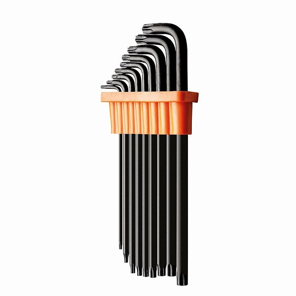 Jogo Kit Ferramentas Chave Torx Tipo L 9 Peças Tramontina