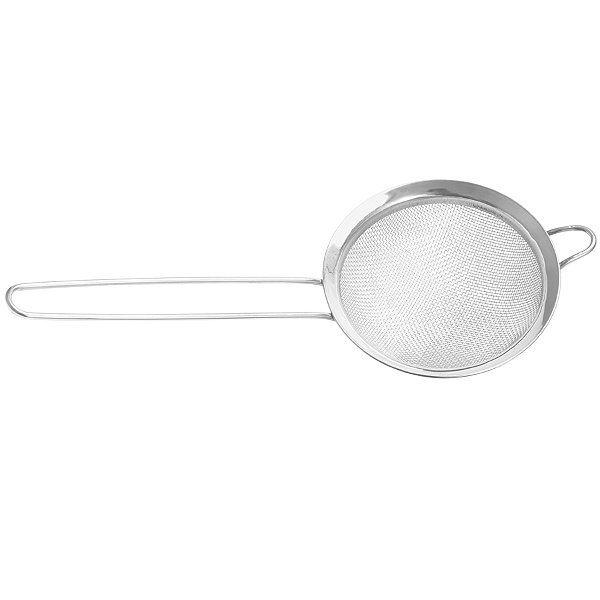 Peneira Coador Utensílios Cozinha Filtro 12cm Inox Hercules