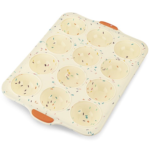 Forma 12 Muffins Silicone 36X25 Cm Hércules UC131-12