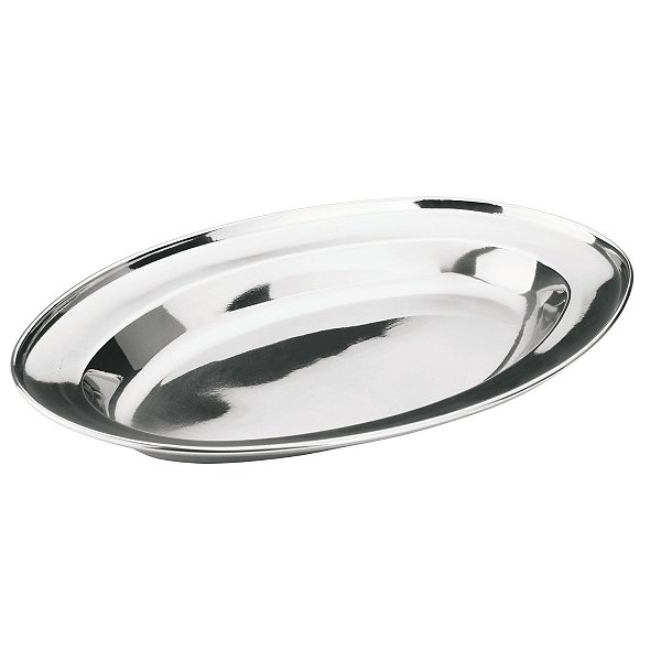 Travessa Funda Inox Bar Restaurante 35CM Hércules BX31-004