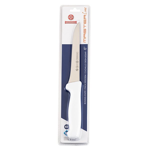 Faca Desossa Inox 6 polegadas Mundial Profissional Masterline 7815-6