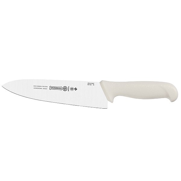 Faca Cozinha Profissional Mundial 8" Aço Inox BL 5510-8