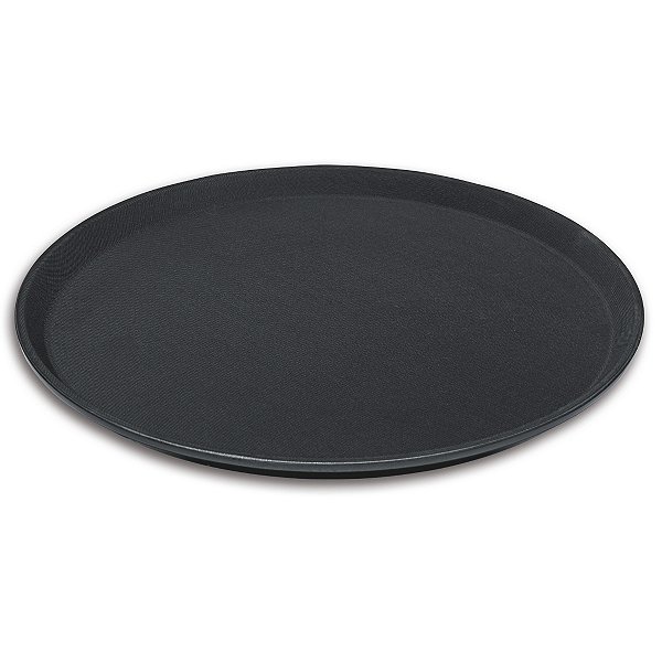 Bandeja Redonda Antiderrapante Leve e Segura 40CM Hercules BX104-40