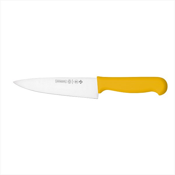 Faca Cozinha Mundial Amarela 6" Master Line 7831-6AM