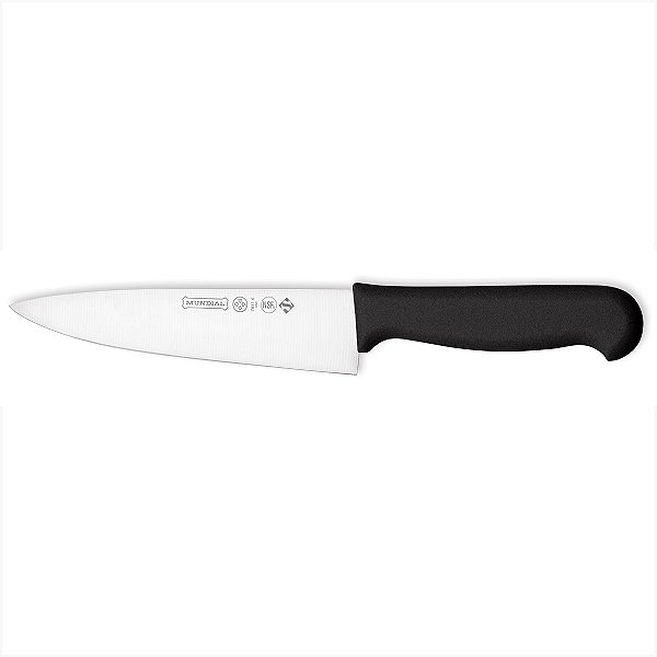 Faca Cozinha Mundial Preta 7" Master Line 7831-7PR