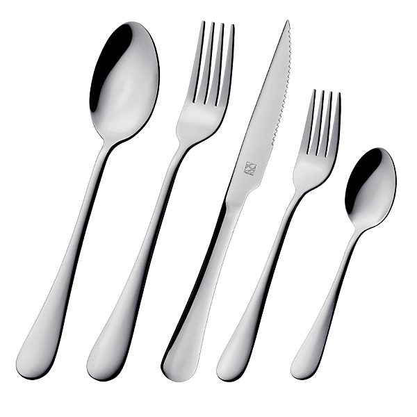 Faqueiro Jogo Talheres Olimpia Hercules 30 Peças Aço Inox