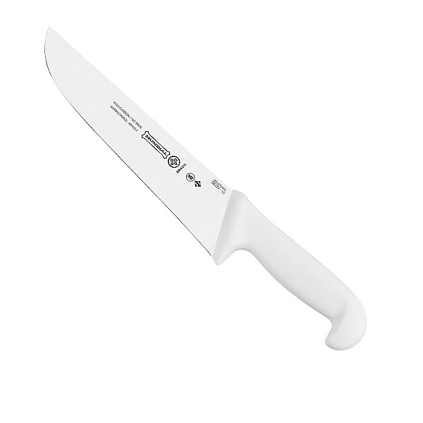 Faca Chef Mundial 10" Fio Liso Profissional Cabo Branco