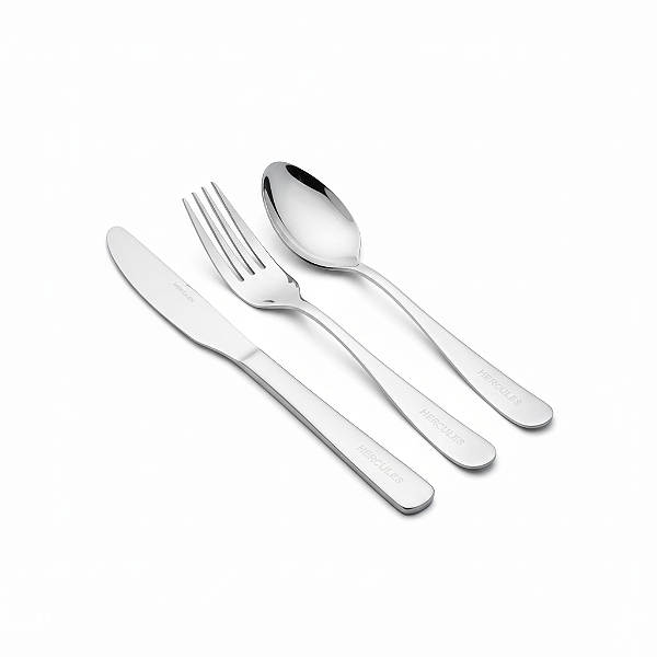 Conjunto de Talheres 3 Peças Sobremesa Café Hercules