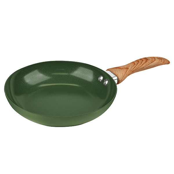 Frigideira Antiaderente Cerâmica Hércules 22cm Verde Sem Tampa PA250-F22VD