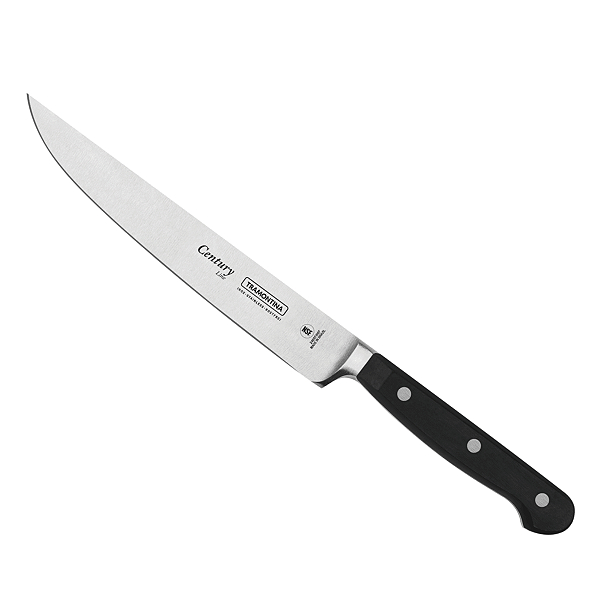 Faca para Cozinha 7" Tramontina Century com Lâmina em Aço Inox e Cabo em Policarbonato e Fibra de Vidro