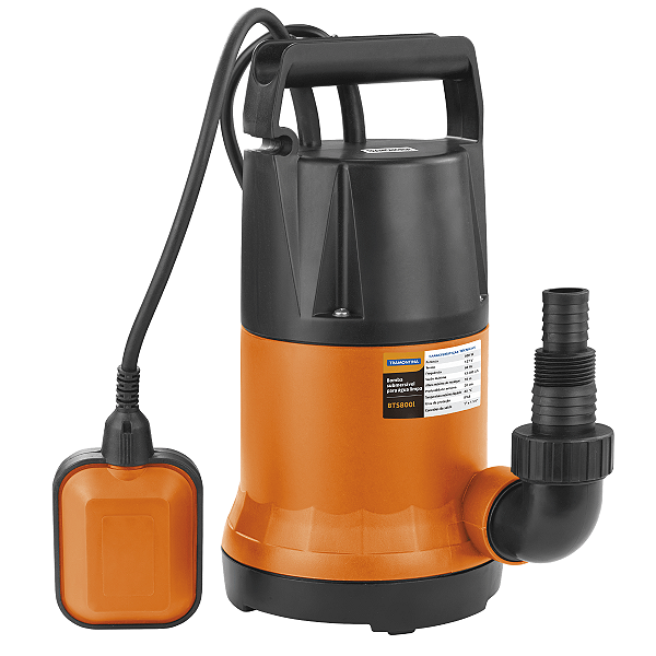 Bomba D'água Elétrica Submersível para Água Limpa Tramontina BTS1100L 127V 60Hz