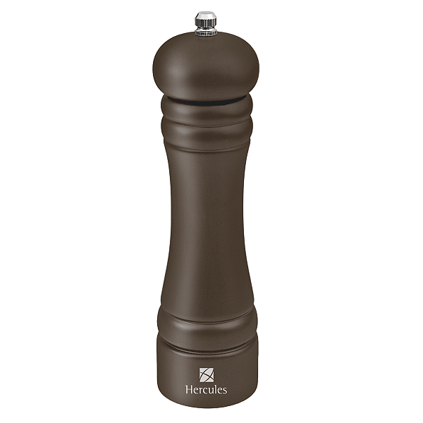 Moedor de Sal e Pimenta em Madeira 20cm Soft Touch Hercules Marrom MO40-20MA