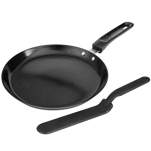 Frigideira Versatile Antiaderente 22CM Tapioqueira Preta com Espatula 600ml Hercules PA180-T22PR