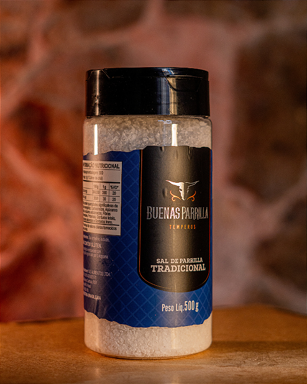 Sal de Parrilla tradicional 500g pote