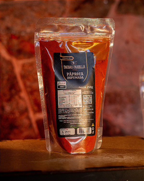 TEMPERO PÁPRICA DEFUMADA 250G