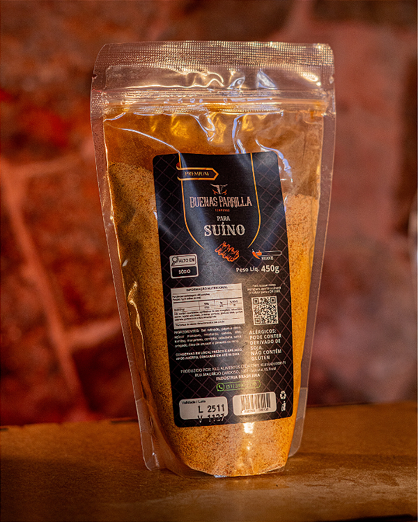 TEMPERO PARA SUÍNO PREMIUM 450G