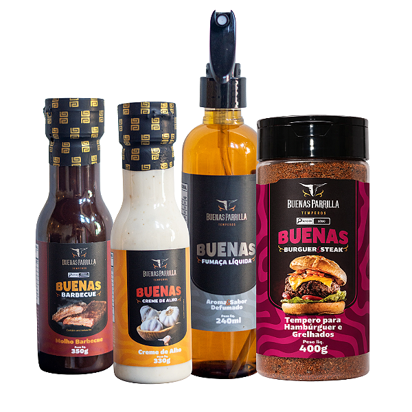 KIT COMPLETO HAMBURGUER DEFUMADO EM CASA