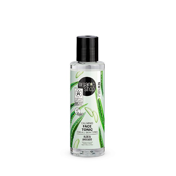 Tônico Facial - Aloe Vera e Abacate Organic Shop (150 ml)