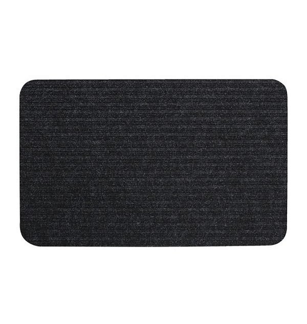 Tapete de Entrada Capacho Antiderrapante Urban 50cm x 80cm Preto - Kapazi