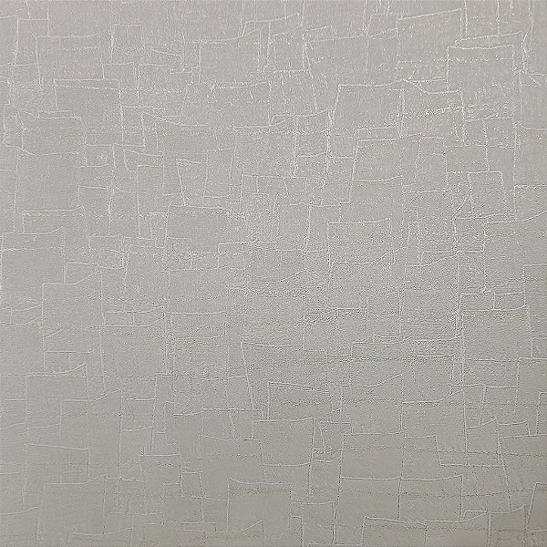 Papel de Parede Textura Craquelê Cinza Claro Leve Brilho - Coleção Grace 4 Kantai