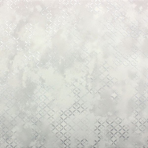 Papel de Parede Geométrico Cinza Claro com Brilho - Coleção Poet Chart 4 | Kantai