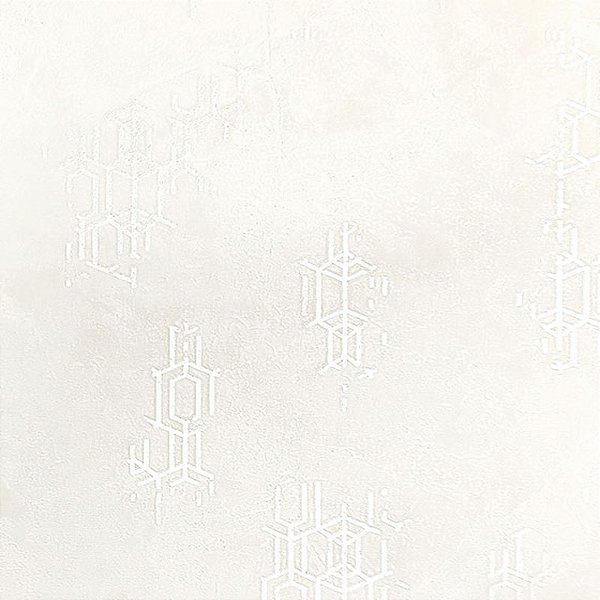 Papel de Parede Geométrico Grade Pérola Detalhes em Brilho Glitter - Coleção Adi Tare 2 | Kantai