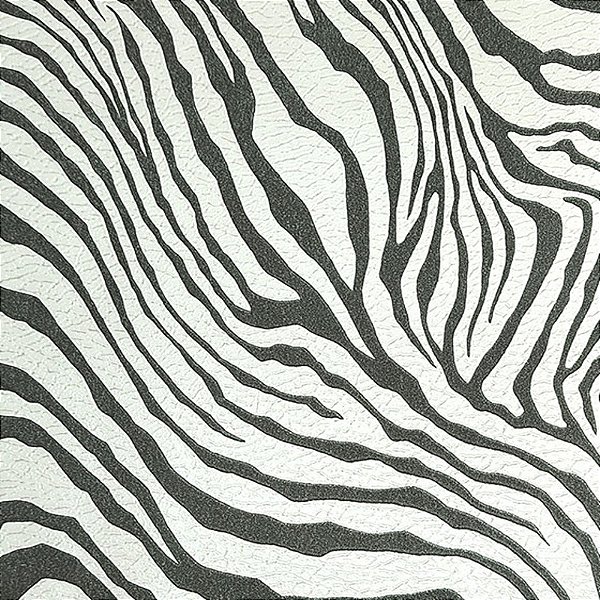 Papel de Parede Animal Print Preto e Pérola Com Brilho - Coleção Adi Tare 2 | Kantai