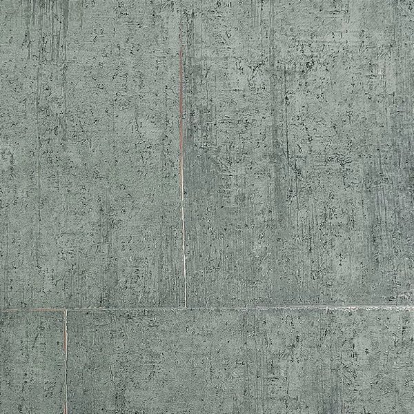 Papel de Parede Blocos de Concreto Cinza Escuro Leve Brilho - Coleção Adi Tare 2 | Kantai