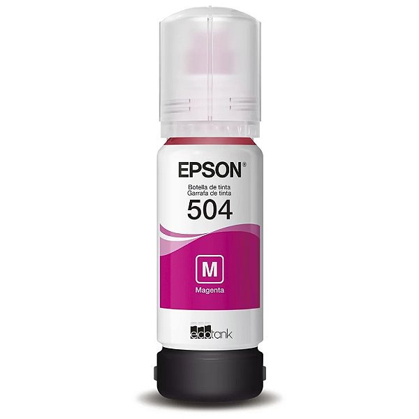 Refil de Tinta Epson Original T504320 Magenta