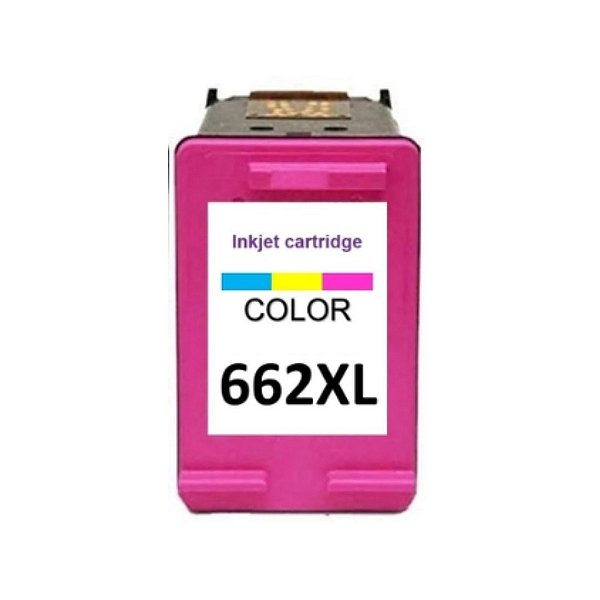 Cartucho de Tinta HP Compatível CZ106AB 662XL Color