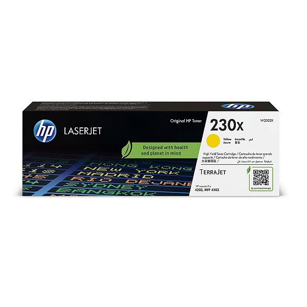 Toner HP Original W2152XC 230X Amarelo