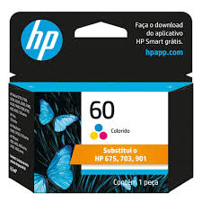 Cartucho De Tinta Hp Original Cc643wb 60 Color