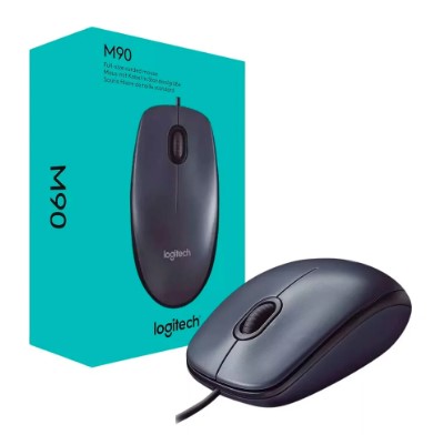 Mouse com fio Logitech M90