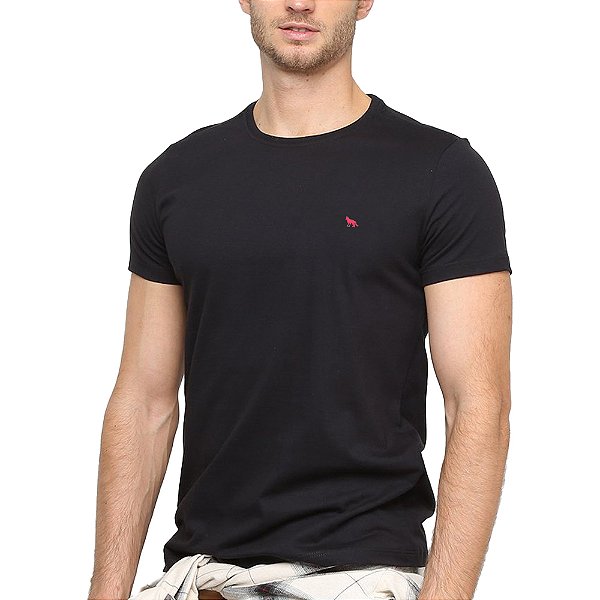 Camiseta Acostamento Basic Preto Masculino