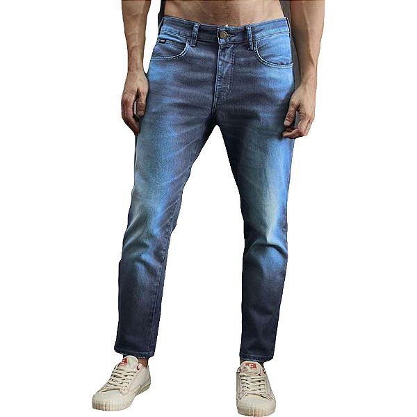 Calça Jeans Colcci John Cropped Azul Masculino