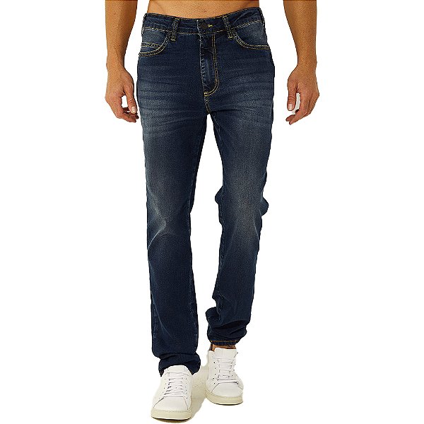 Calça Jeans Colcci Felipe V23 Azul Indigo Masculino