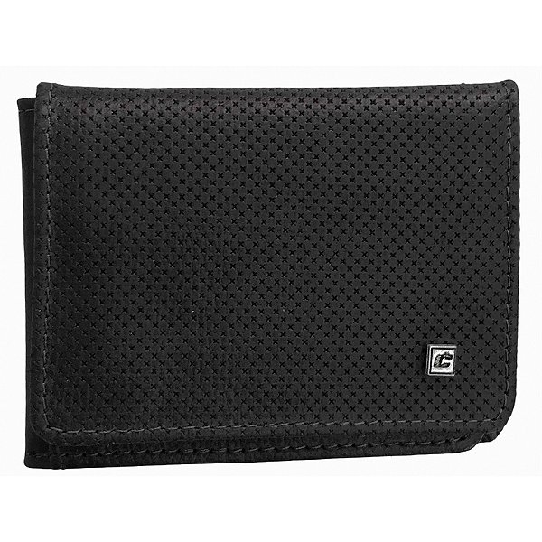 Carteira Colcci Couro Metal Logo Air Preto Masculino